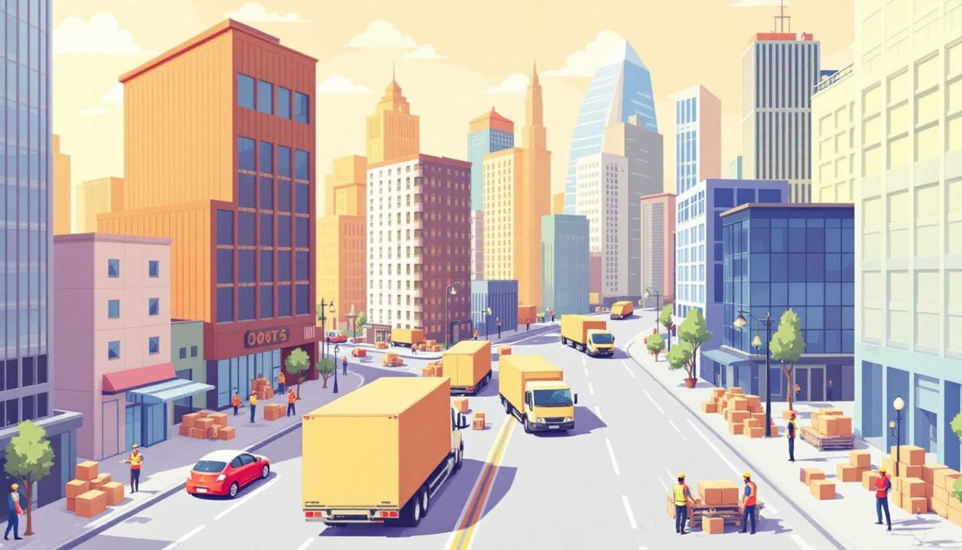 Stratégies pour maximiser l'efficacité logistique en milieu urbain